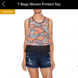 T Bags printed top size Medium